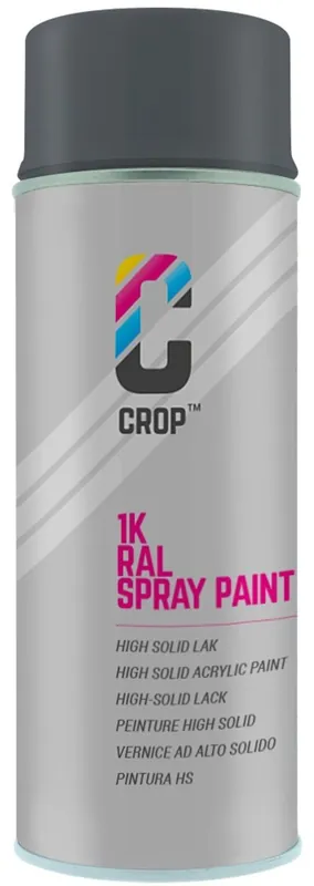 Koop Vandaag CROP RAL 7015 Hoogglans Leiengrijs spuitbus 400ml